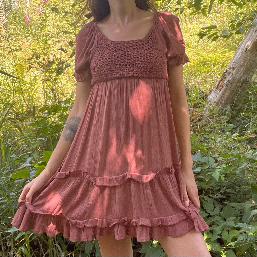 Boho Babydoll Dress